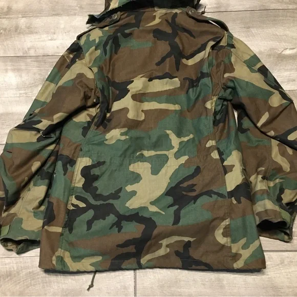 ジャケット・アウター 80s US.Army  Camo Parka (size L) 1980's Vintage US Army Camo Parka Cold Weather Jacket